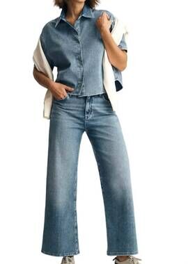 NEW MAVI paloma wide leg jeans in move